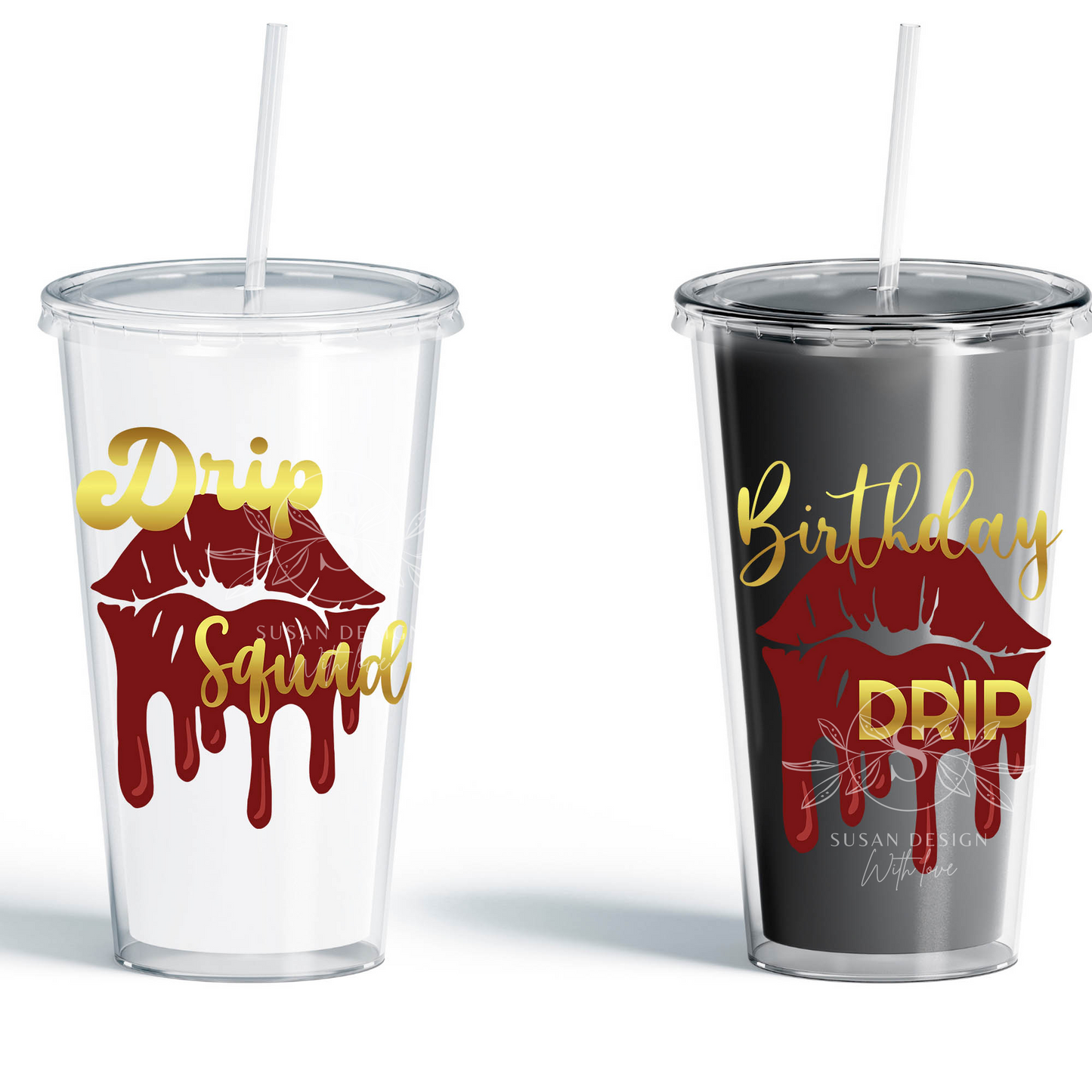Birthday Drip, Drip Squad SVG