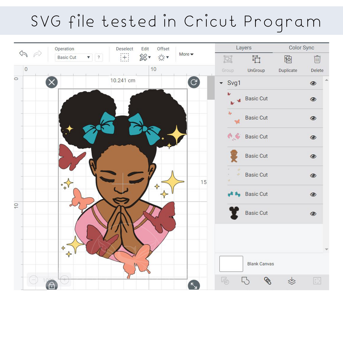 Black Girl Praying Hand SVG PNG Bundle fiels for Cricut and sublimation