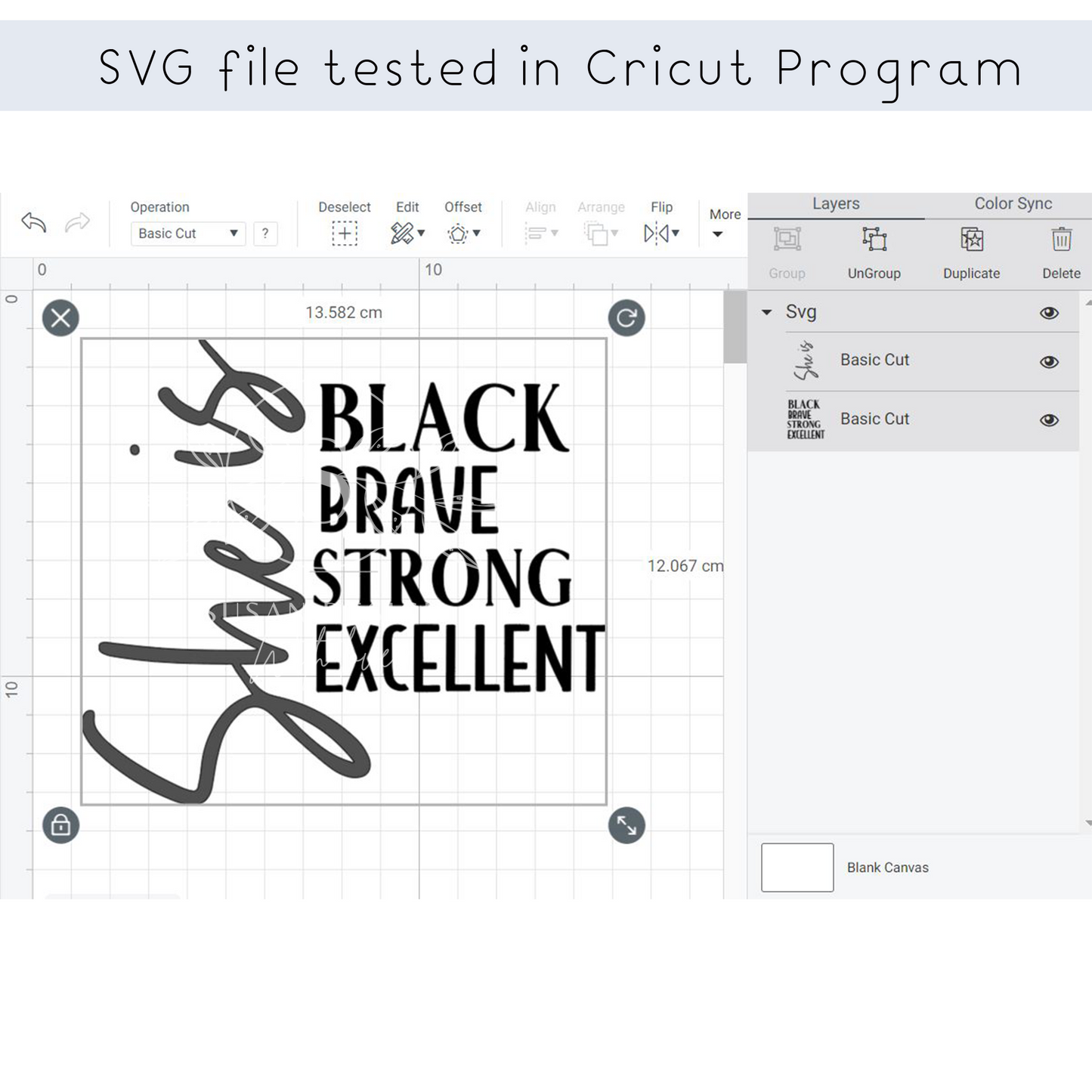 She is Black Excellent svg file for Cricut shirt design