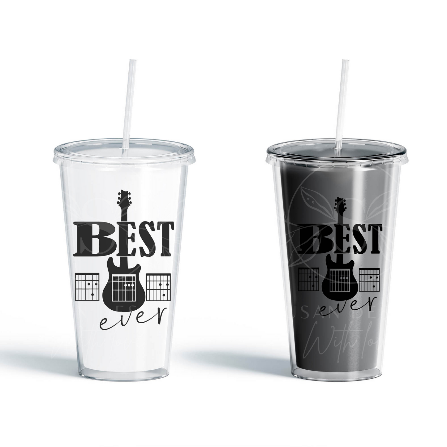 Best Dad Ever SVG, Guitar Cord, Fathers day SVG