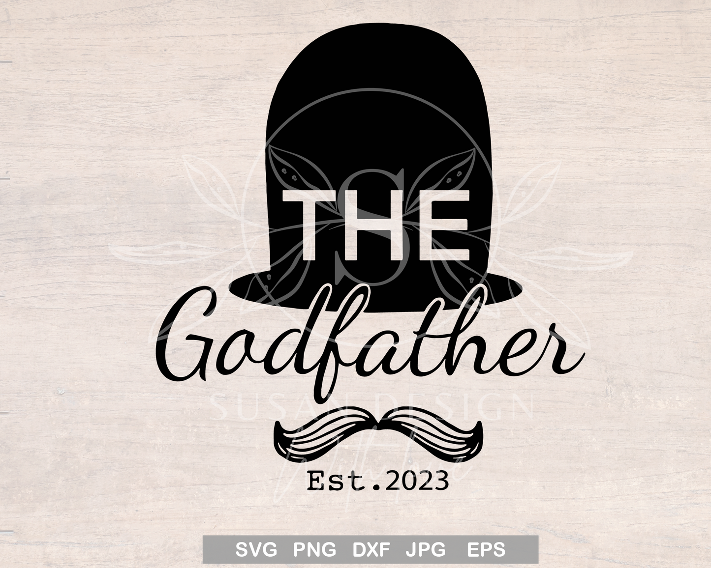 Godfather EST 2023 SVG