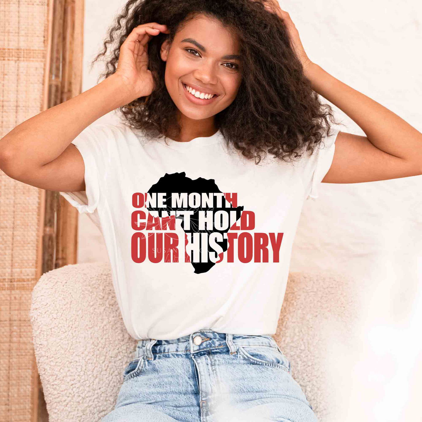 One month Can't Hold Our History, Juneteenth, svg file for Cricut