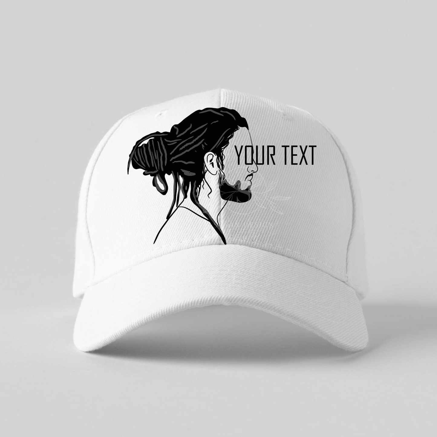 A Man with Locs SVG files for Cricut