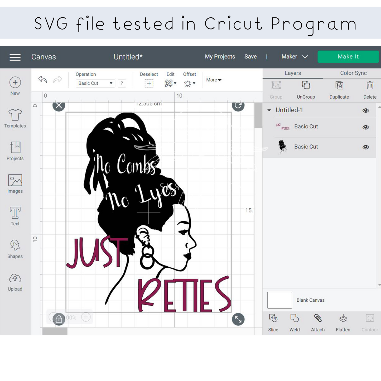 Woman High Dreadlock SVG file for Cricut