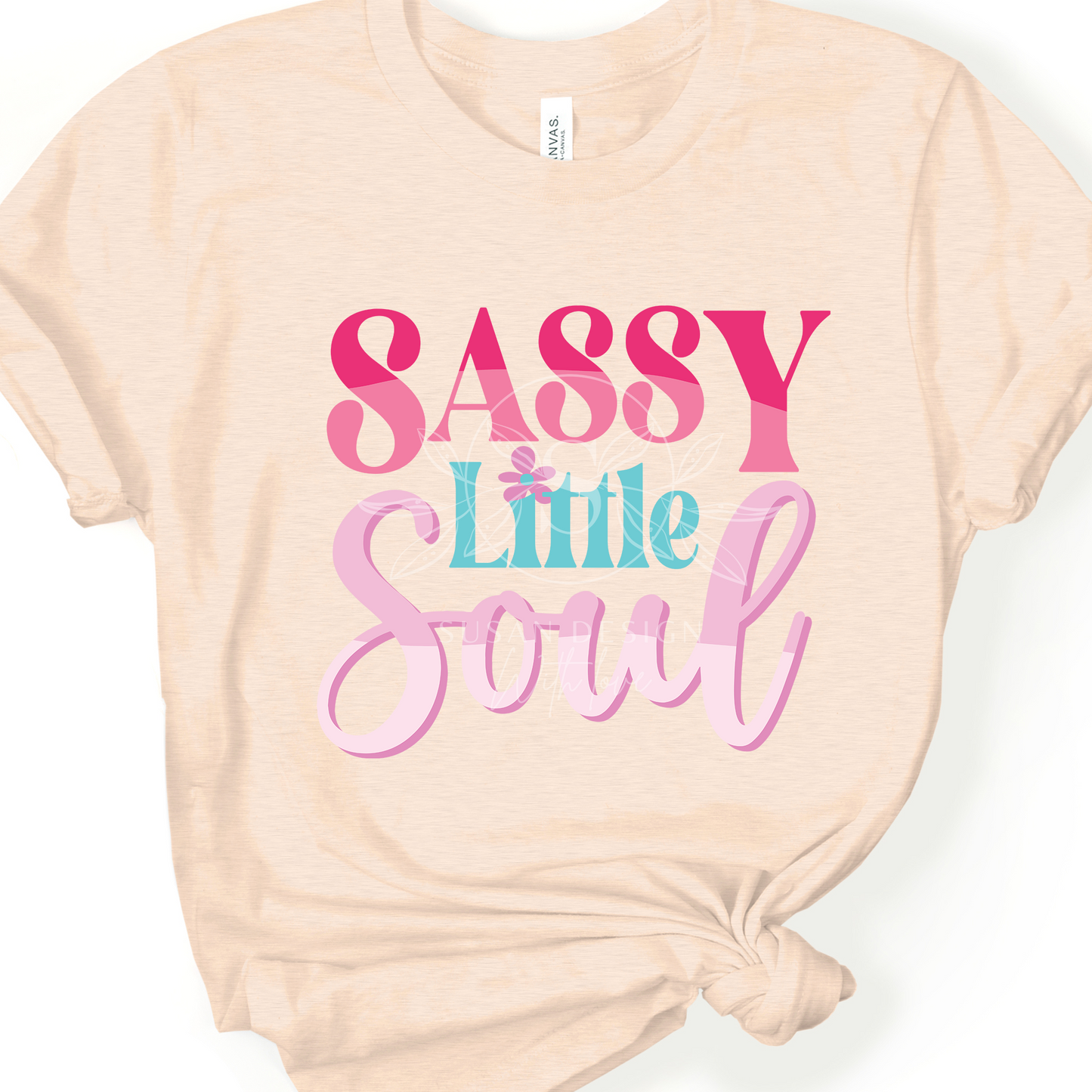 Sassy Little Soul SVG, kid design