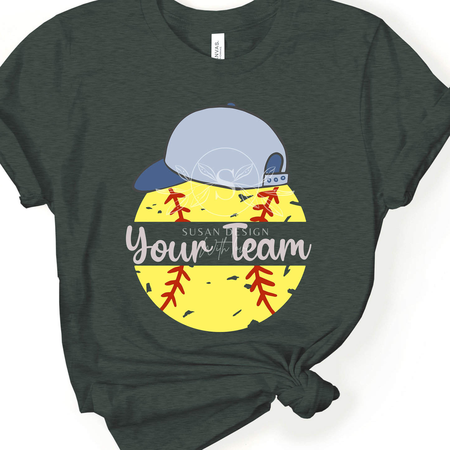 Softball Headband and hat SVG Bundle