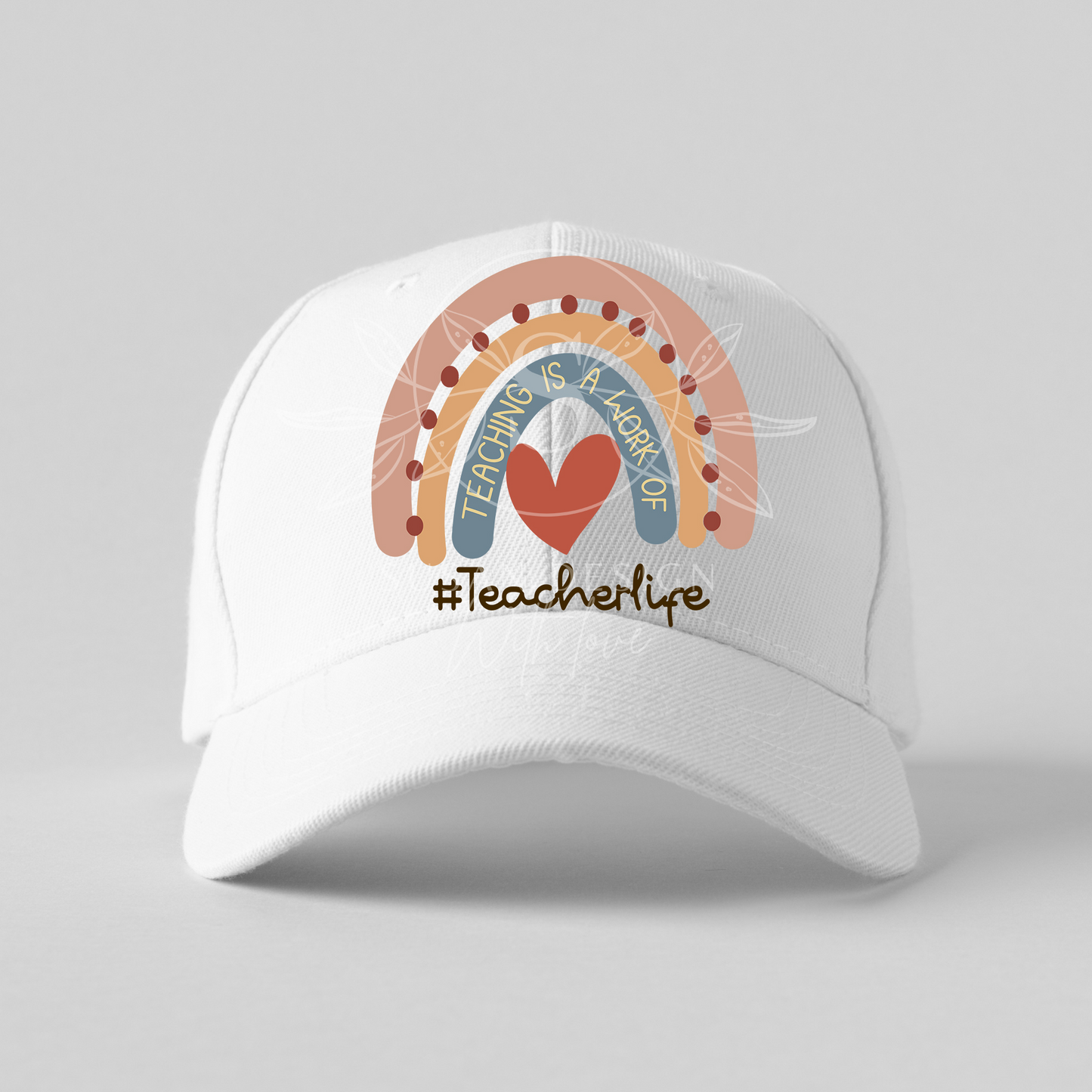 Teacher Life Rainbow SVG