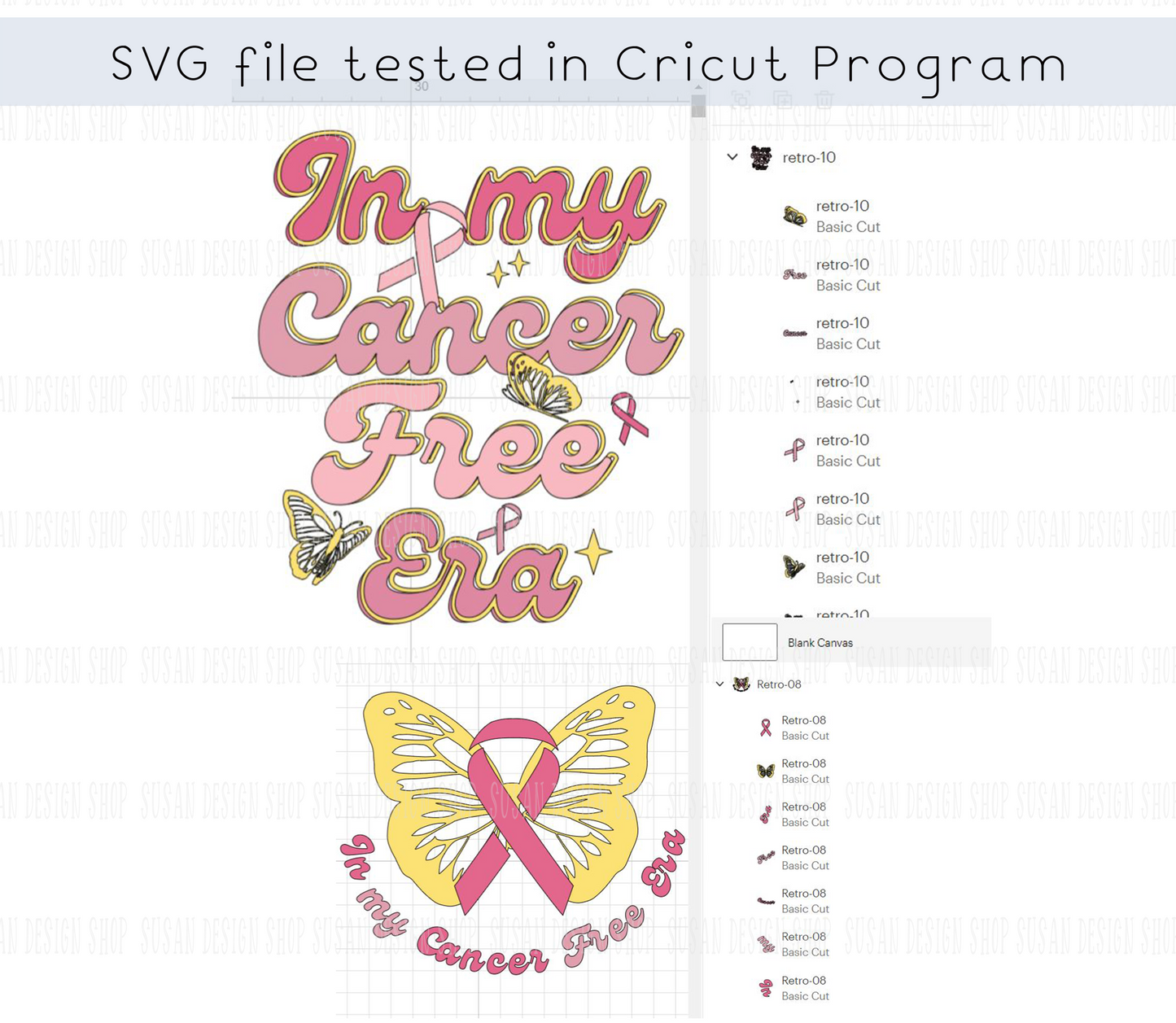 In My Cancer Free Era Svg Png, Breast Cancer Warrior Png, svg file for cricut, Png sublimation