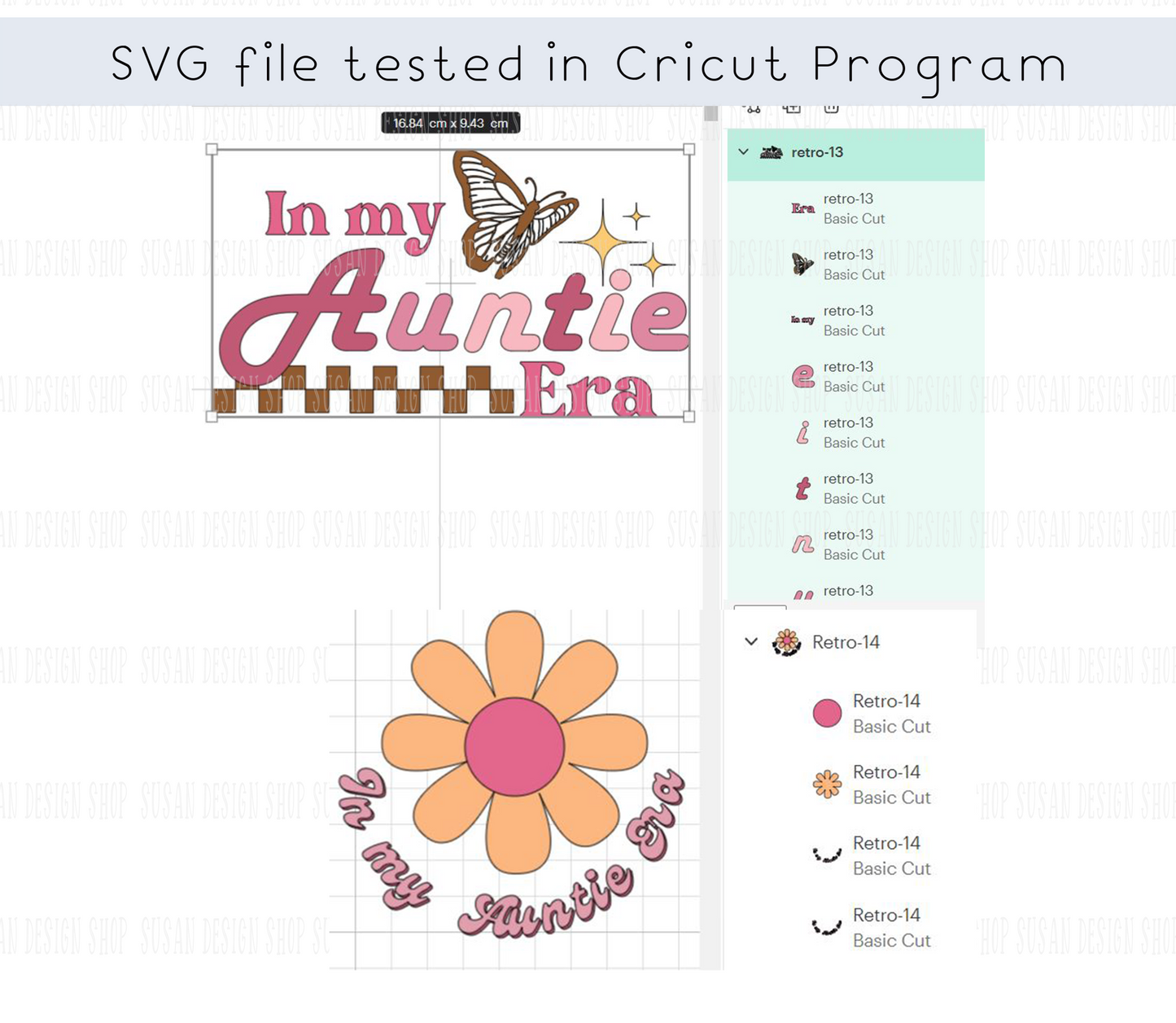 In My Auntie Era SVG, Aunt Svg, Aunt Era Svg, Cool Aunt Club Svg, Trendy Svg, Funny Aunt Svg, svg file for cricut, Png sublimation