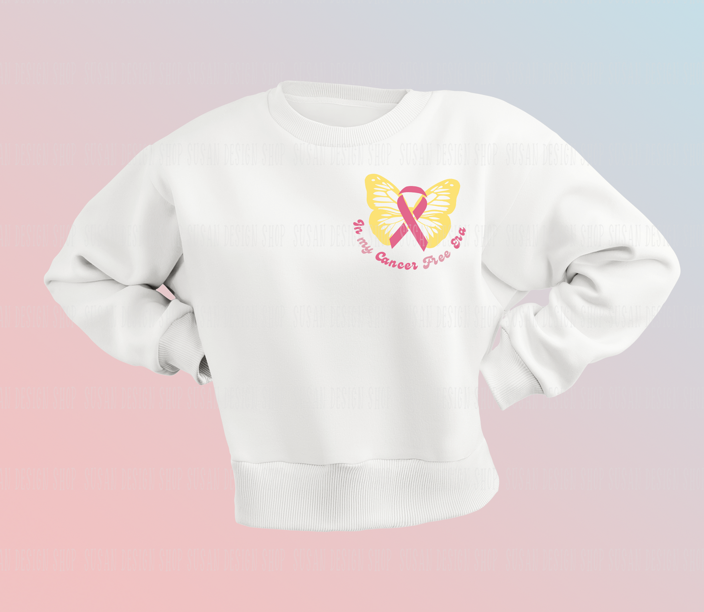 Retro Groovy In My Cancer Free Era Svg Png, Breast Cancer Warrior Png, svg file for cricut, Png sublimation