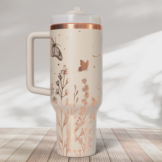 She is Strong, She is me Bible Verse floral, Christian 40oz Tumbler SVG Laser Engraved Full Wrap Seamless, PNG sublimation