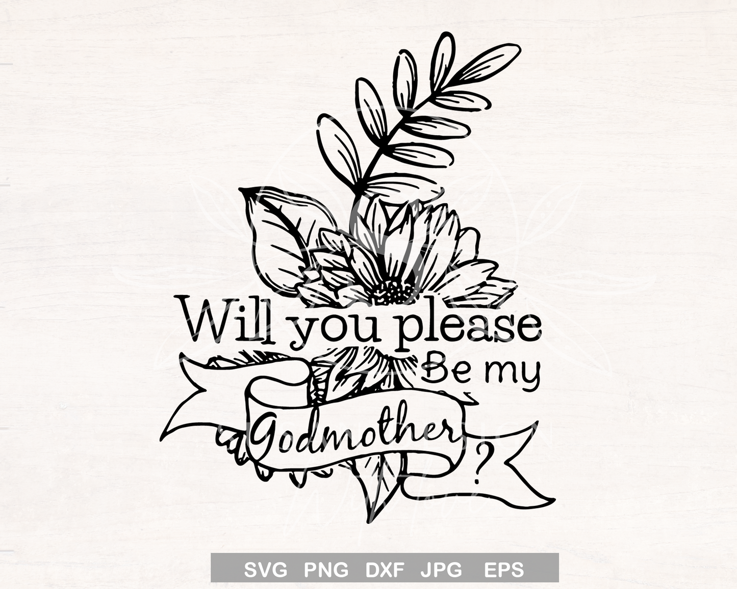 Godmother Proposal SVG