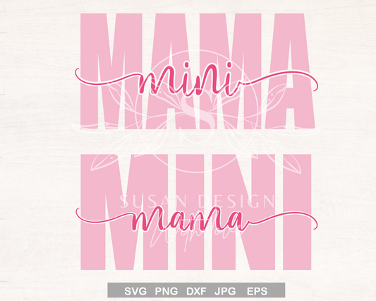 Mama Mini SVG Bundle