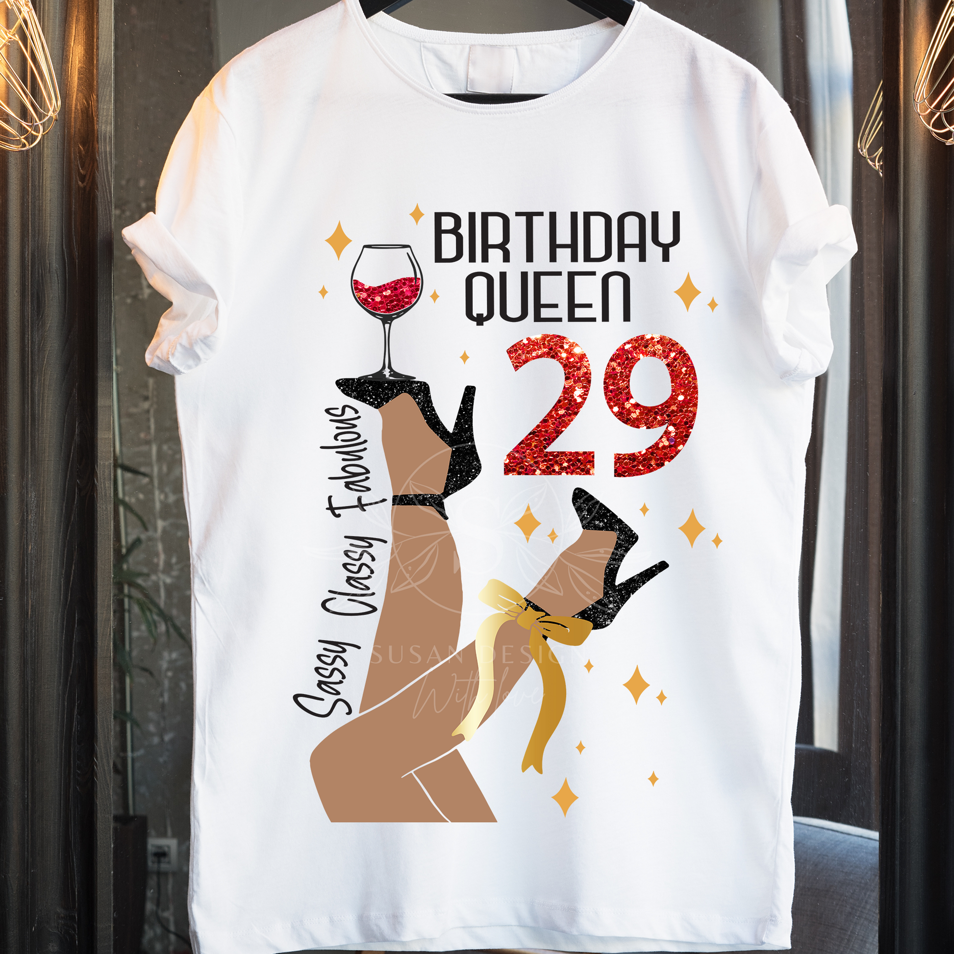 29 Birthday Queen SVG