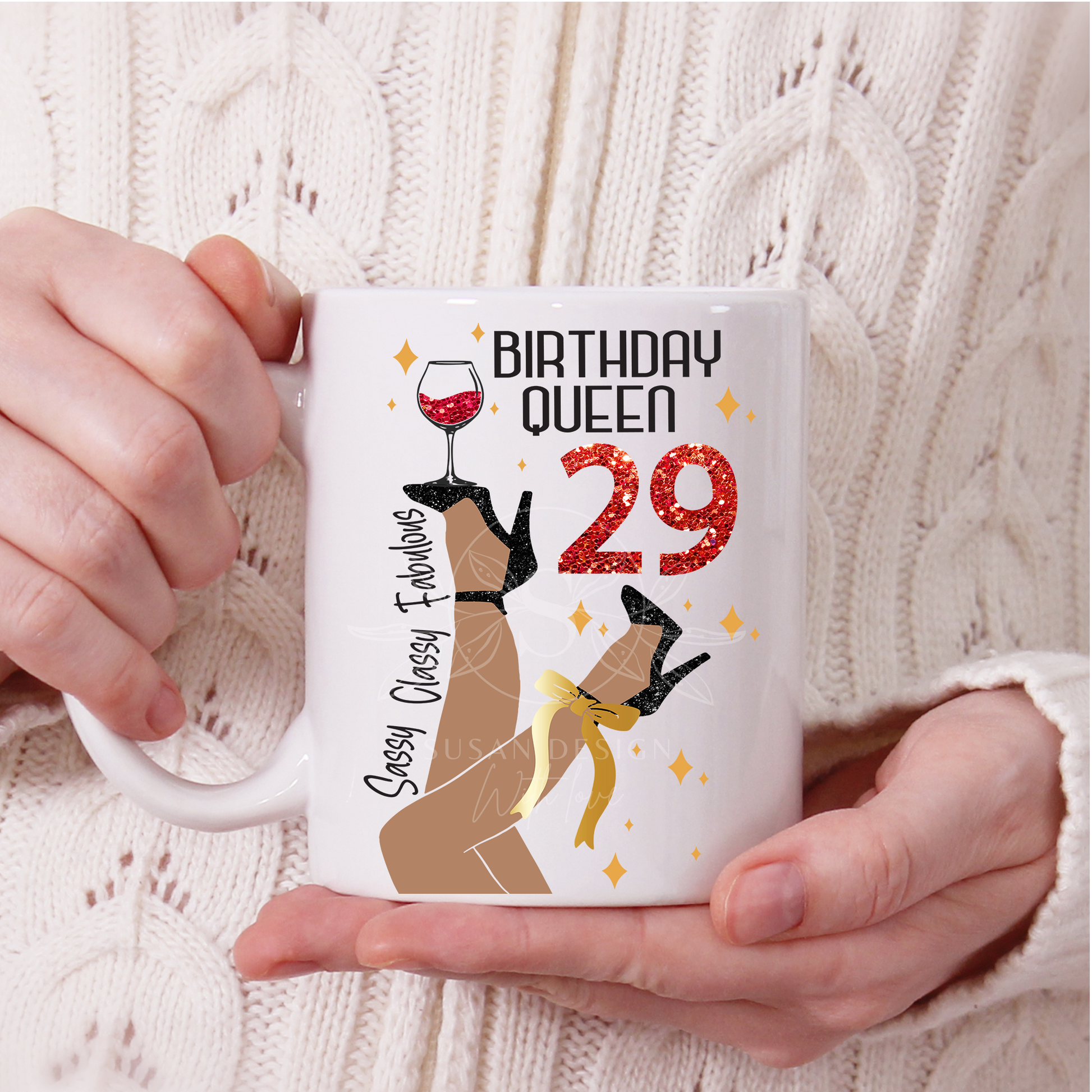 29 Birthday Queen SVG