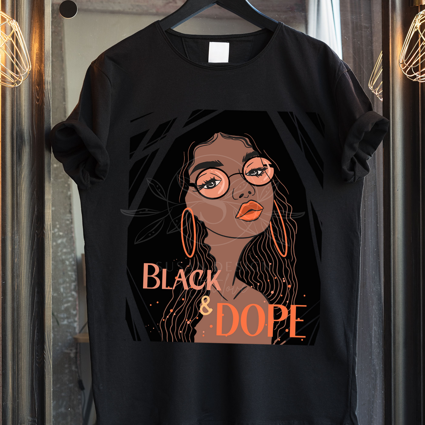 Black and Dope, Black woman, PNG Sublimation