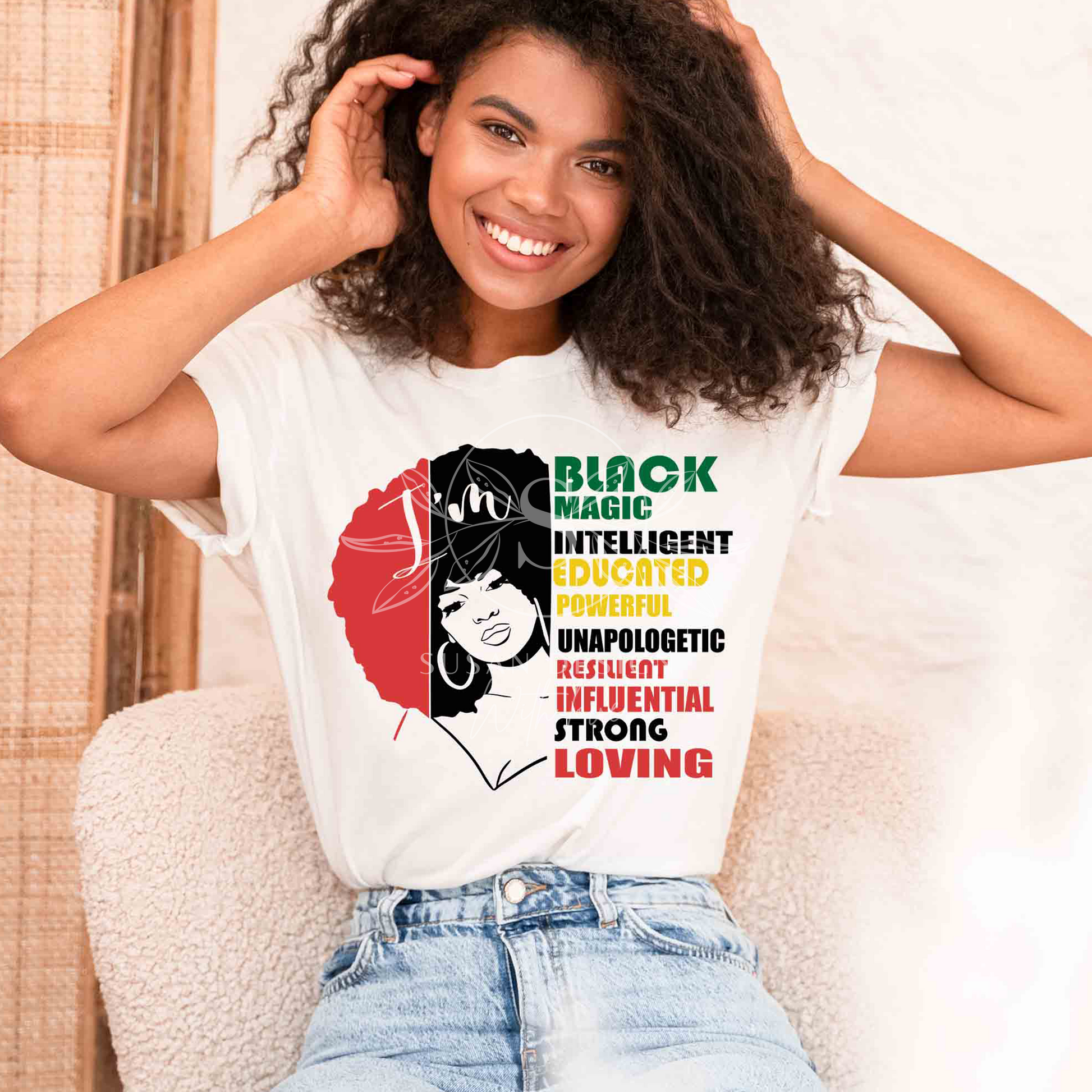 I'm Black Woman SVG file for Cricut shirt design