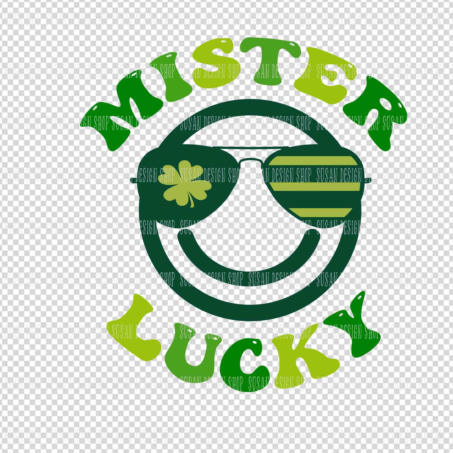 Mister Lucky SVG, St. Patrick Design