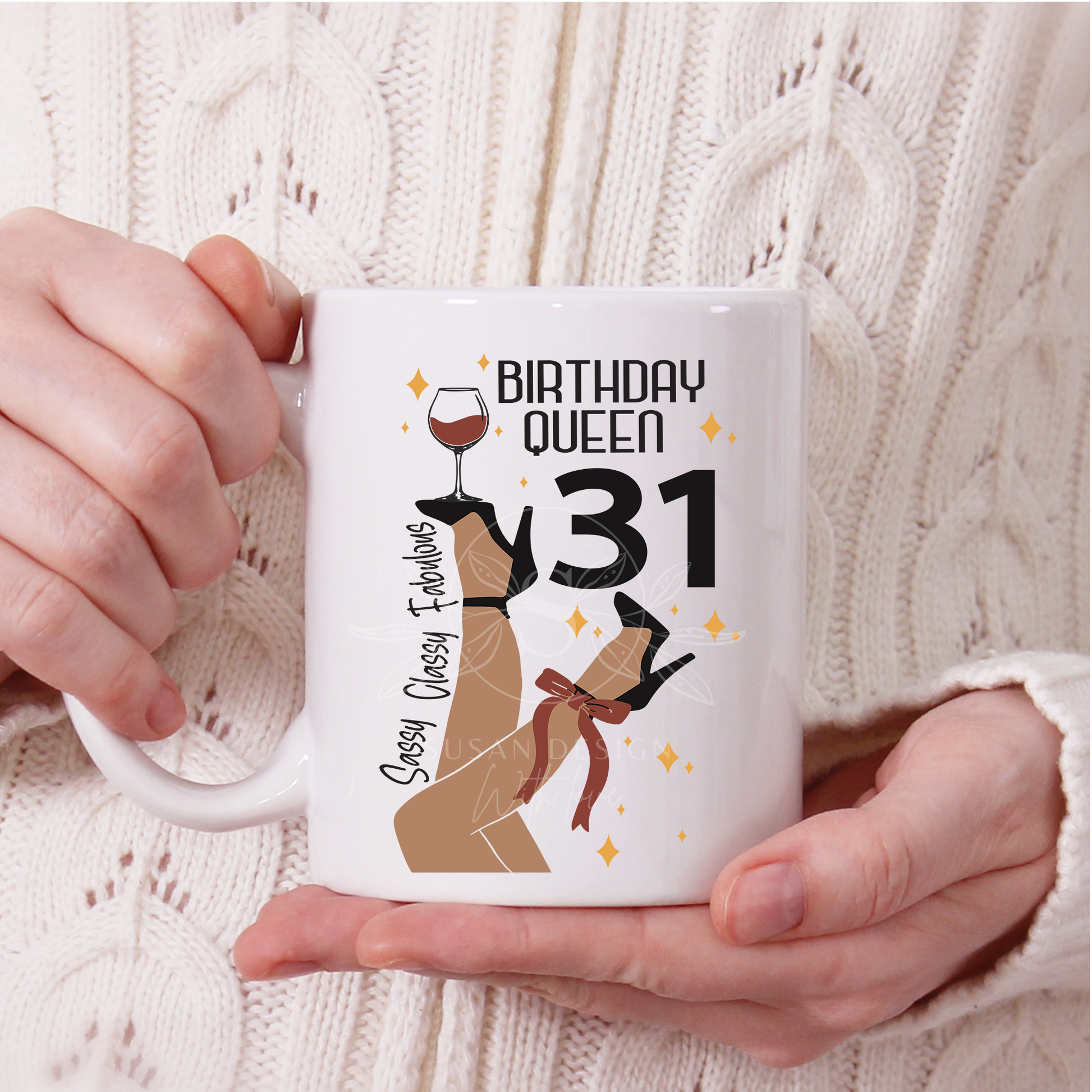 31 Birthday Queen SVG