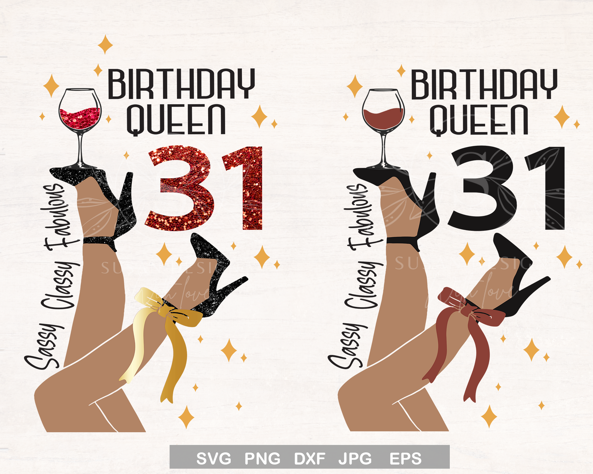 31 Birthday Queen SVG