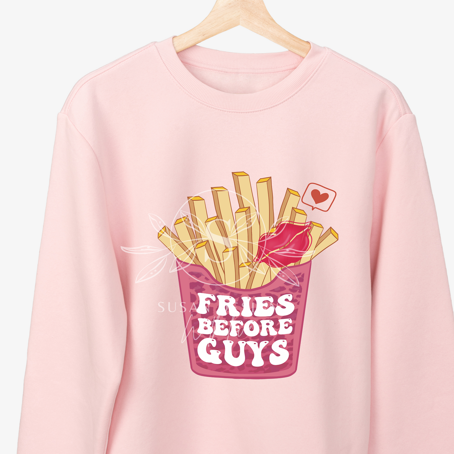 Fries before Guys PNG Sublimation, Valentines Day