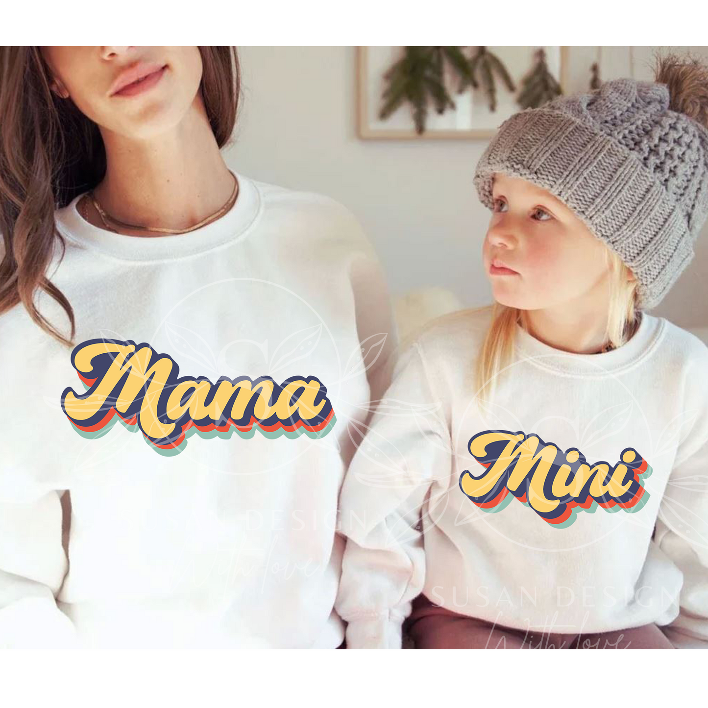 Mama Mini Retro SVG Bundle