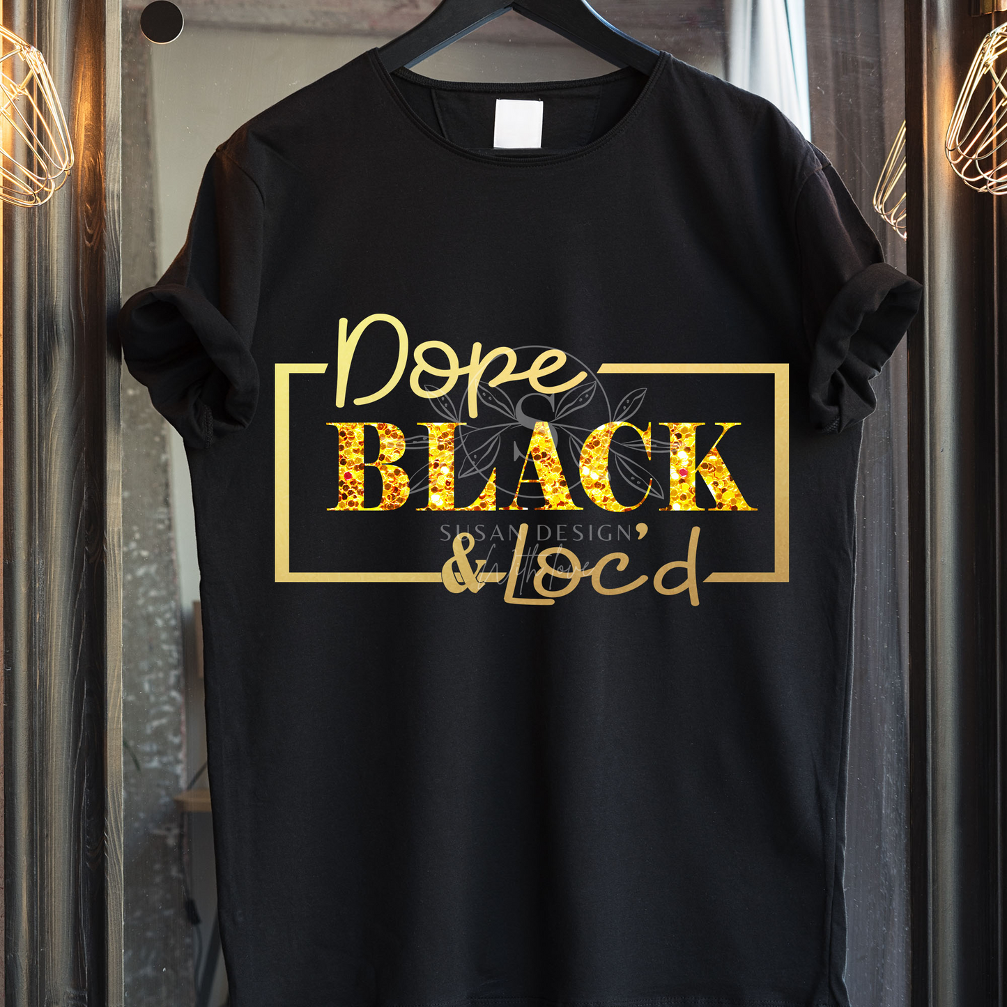 Dope Black and Loc'd SVG PNG sublimation