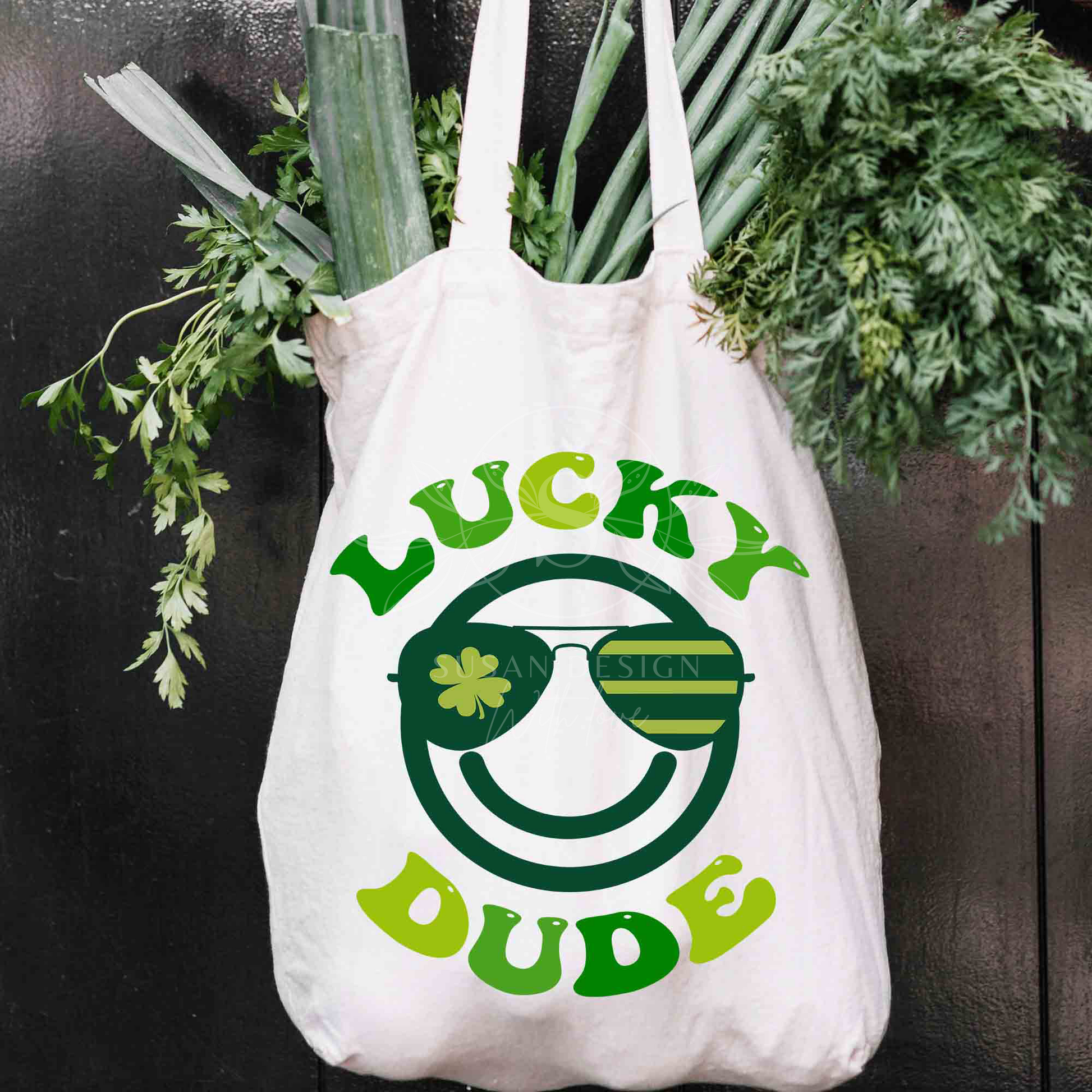 Lucky Dude SVG, St. Patrick Design