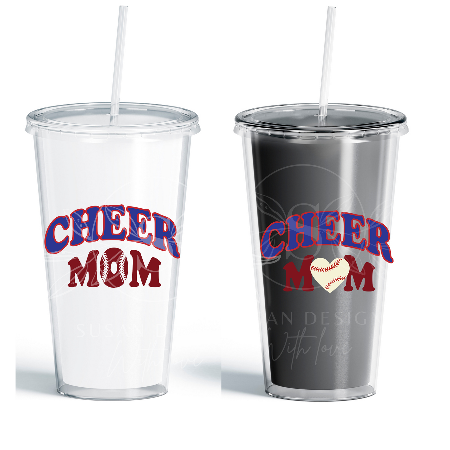 Cheer Baseball Mom SVG bundle