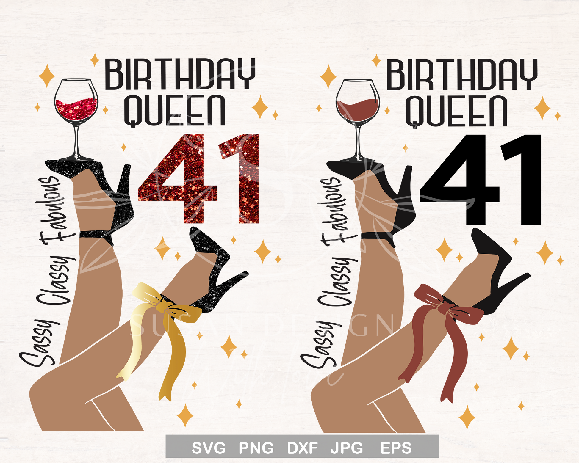 41 Birthday Queen SVG