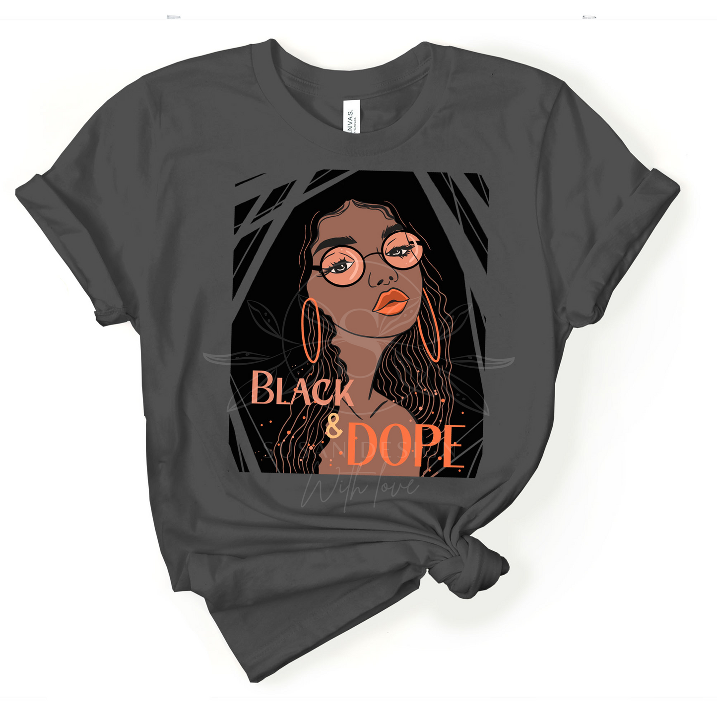 Black and Dope, Black woman, PNG Sublimation