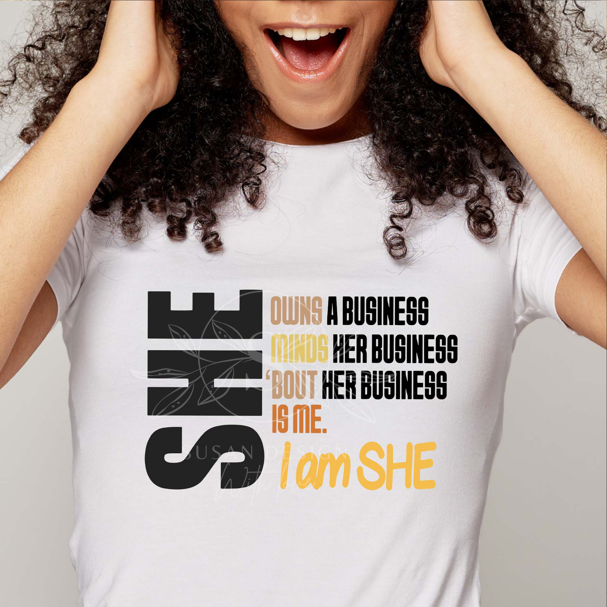 I am she svg, she is me svg bundle Black Girl Owned Business SVG file for Cricut