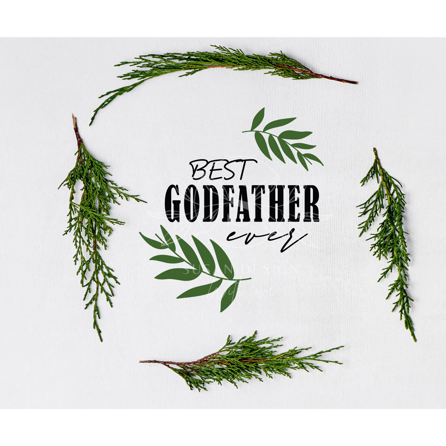 The Best Godfather Godmother SVG