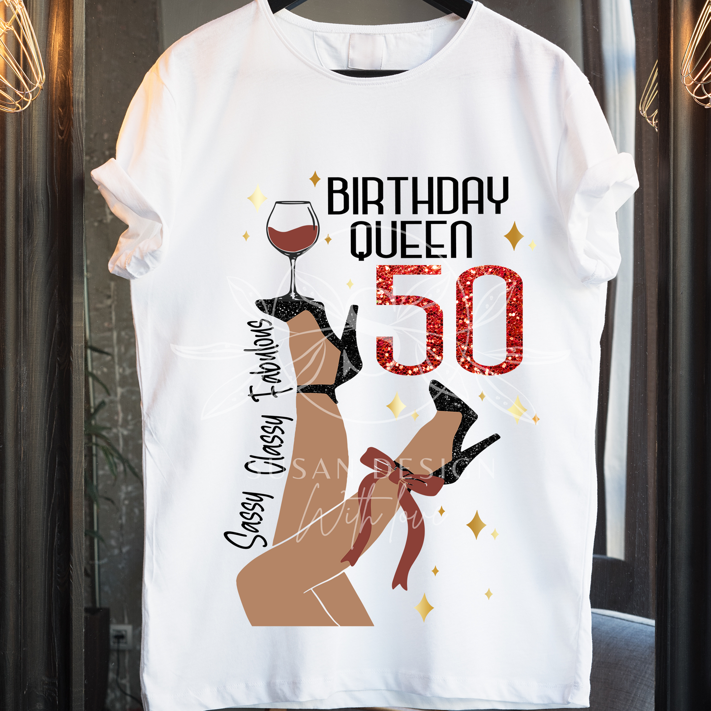 50 Birthday Queen SVG