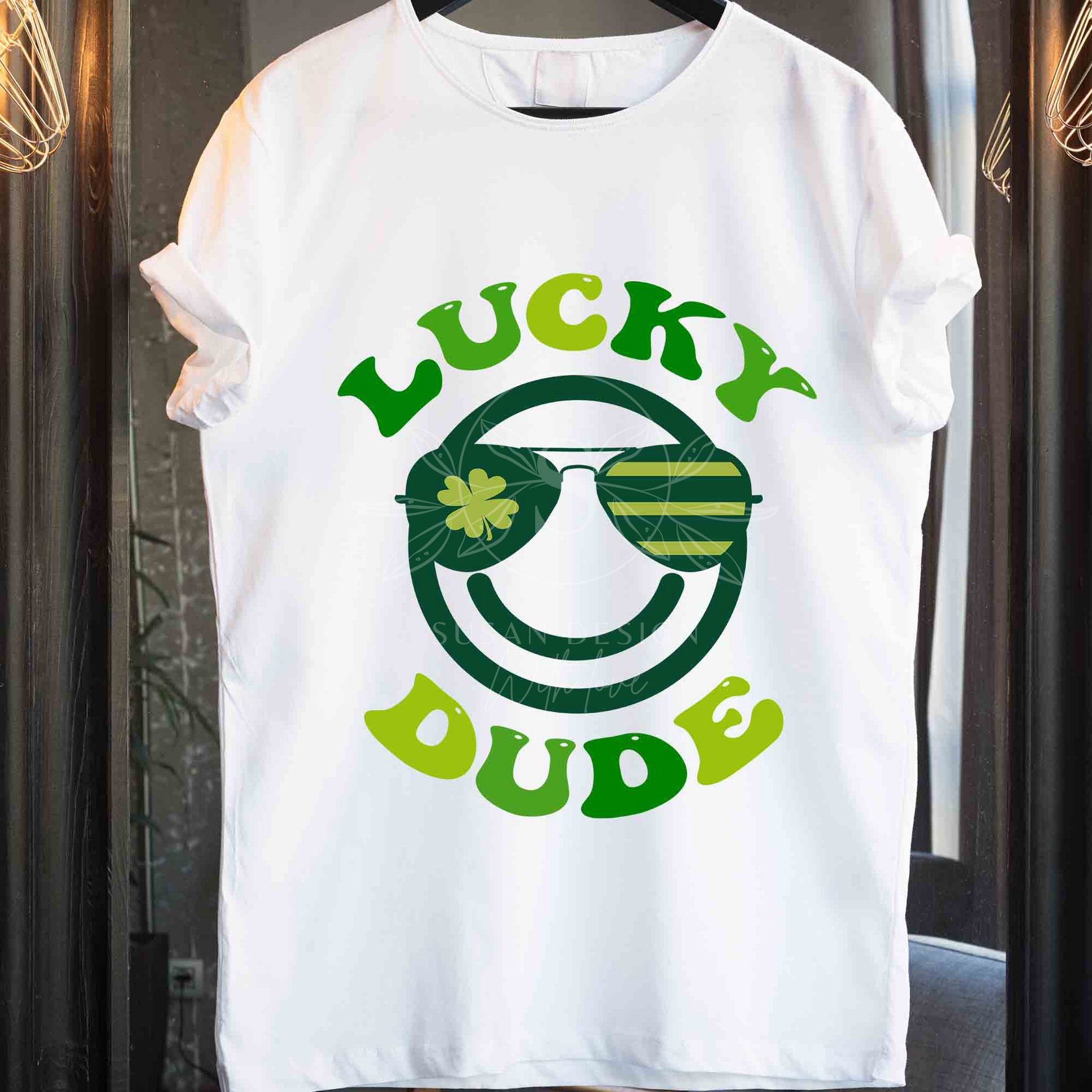 Lucky Dude SVG, St. Patrick Design