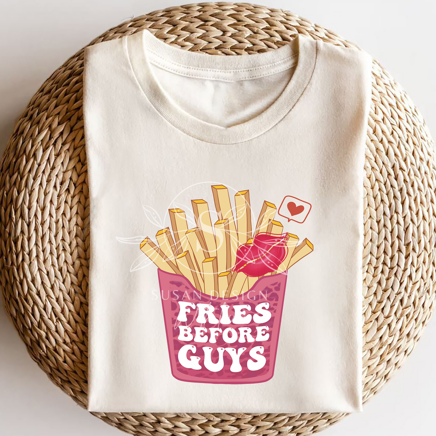 Fries before Guys PNG Sublimation, Valentines Day