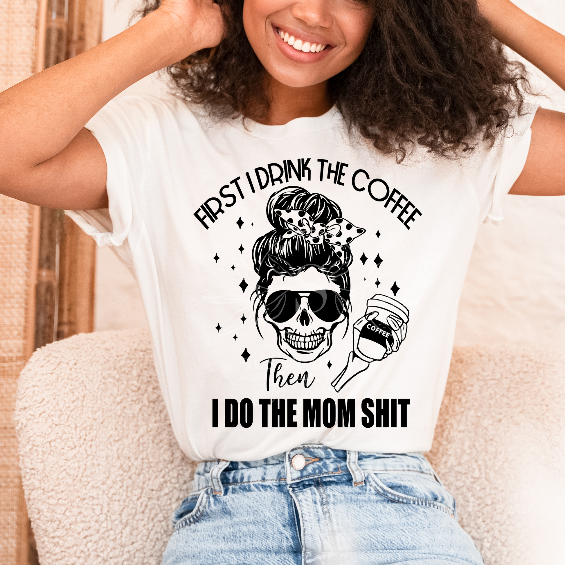 First I drink the Coffee then I Do the Mom Shit, Mom life SVG Bundle