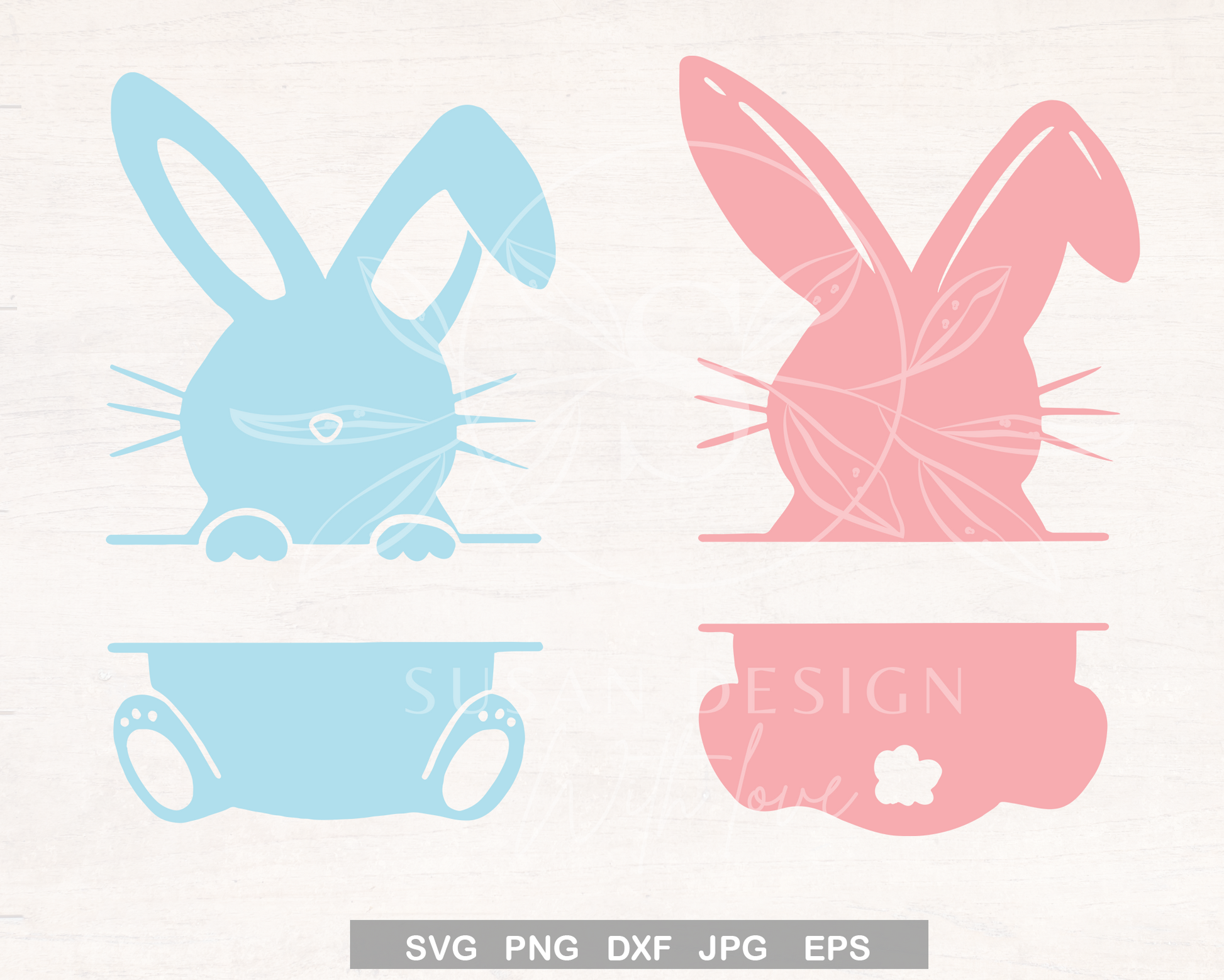 Easter Bunny, Kids Easter SVG