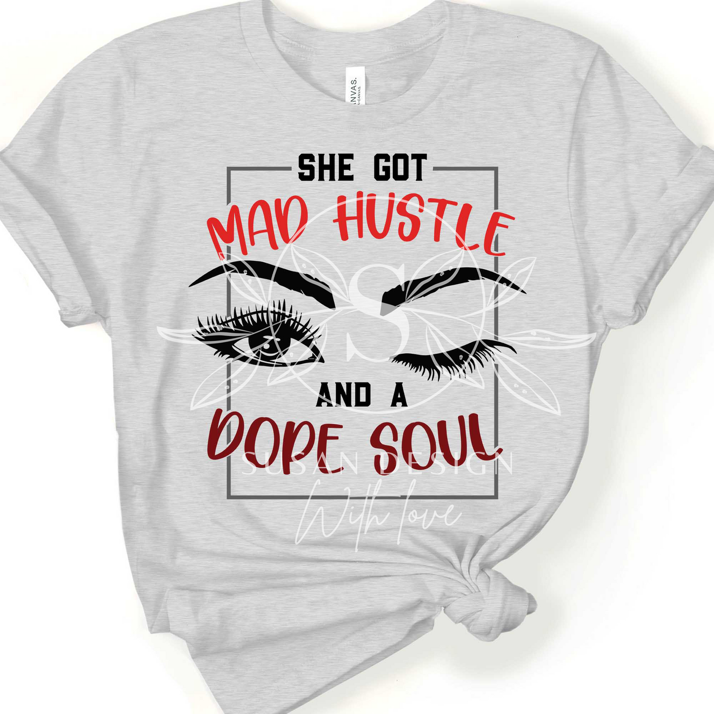 Mad Hustle Dope Soul, Girl Boss SVG