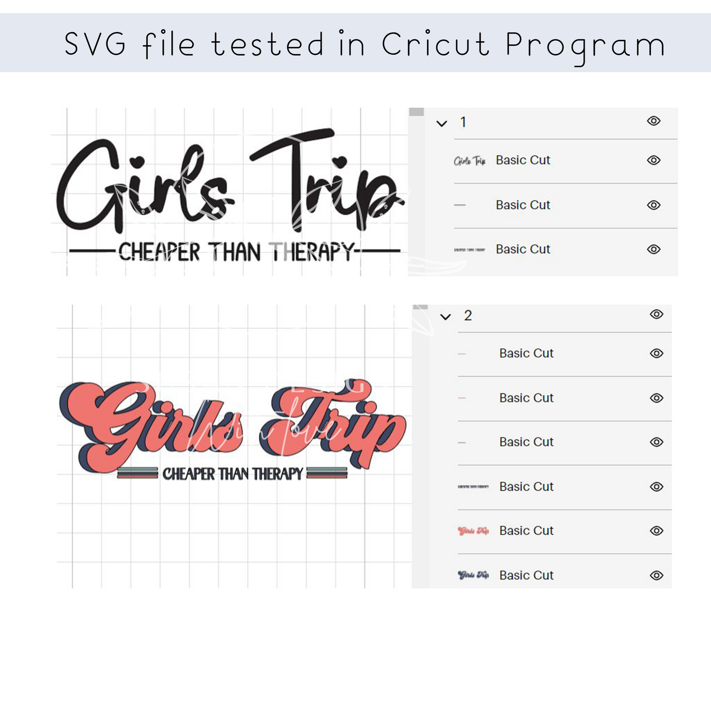 Girls Trip Cheaper Than Therapy SVG