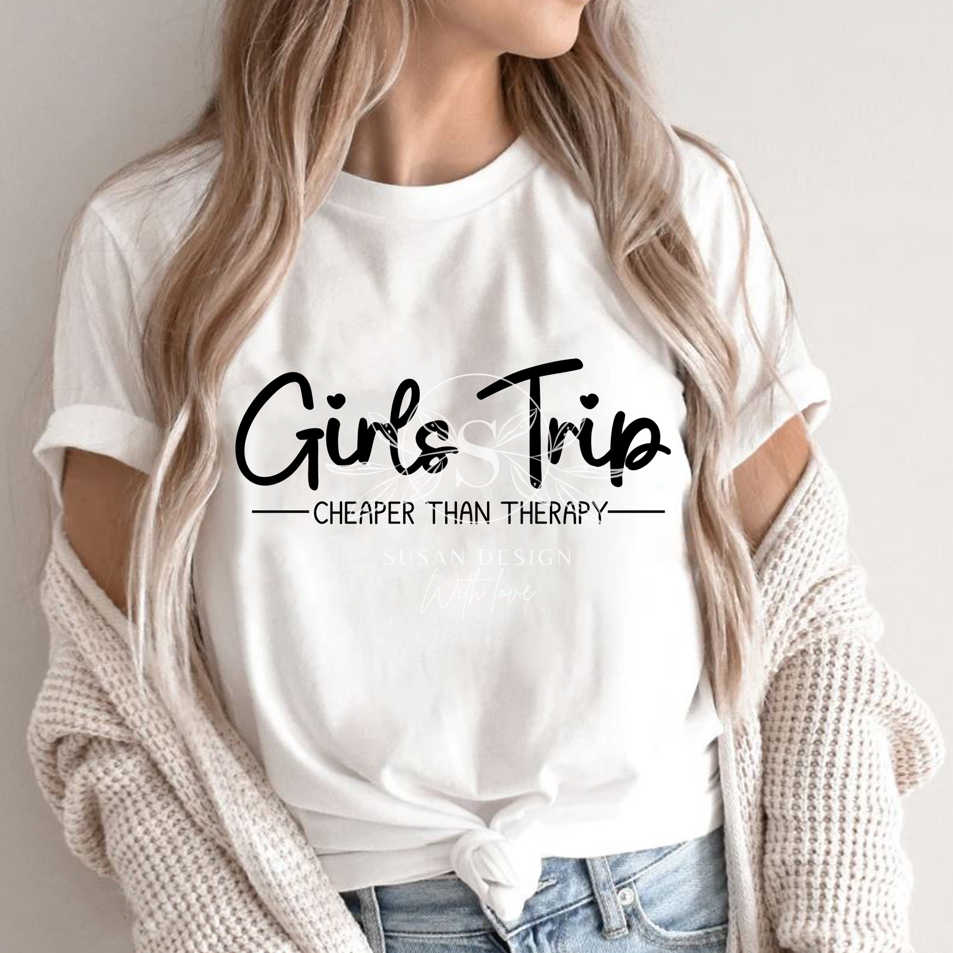 Girls Trip Cheaper Than Therapy SVG