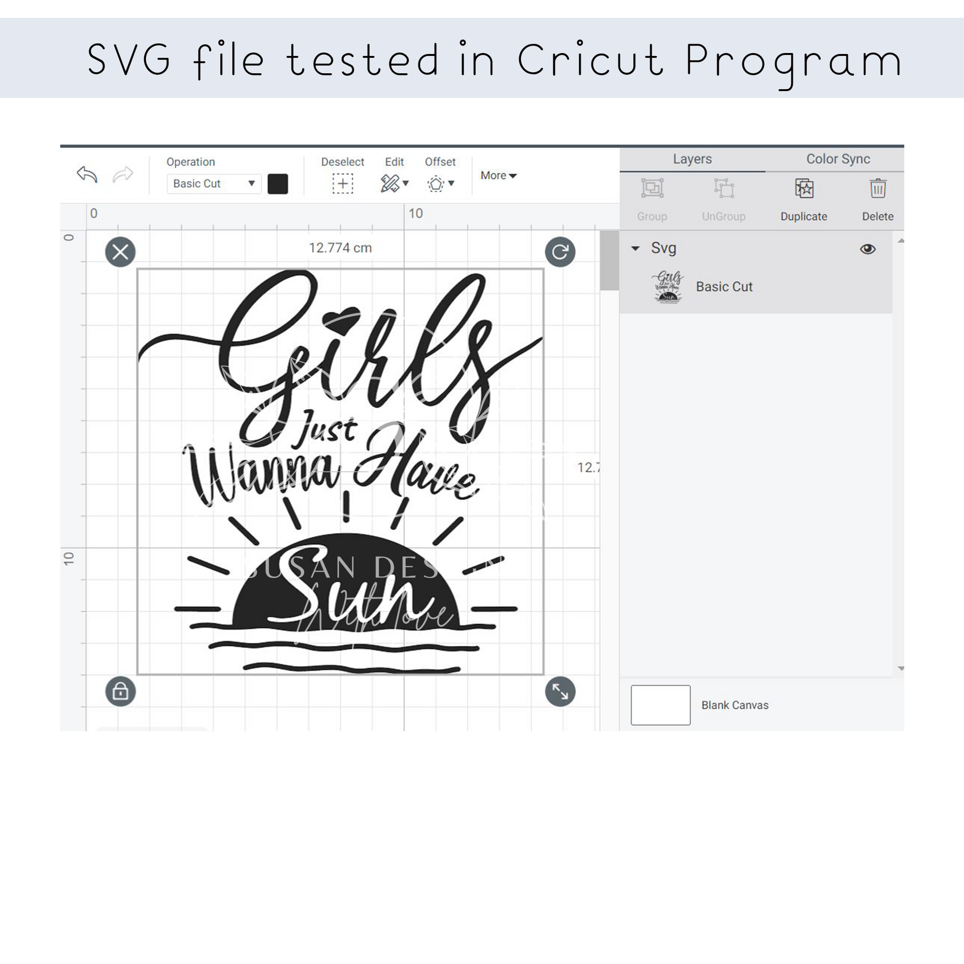 Girls Just Wanna Have Sun SVG, Summer Vibes