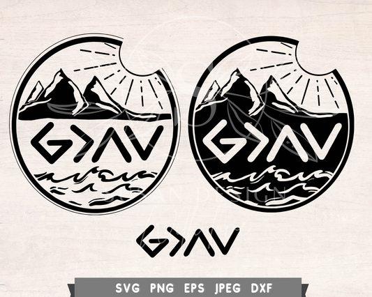 God is Greater than the highs and lows svg bundle