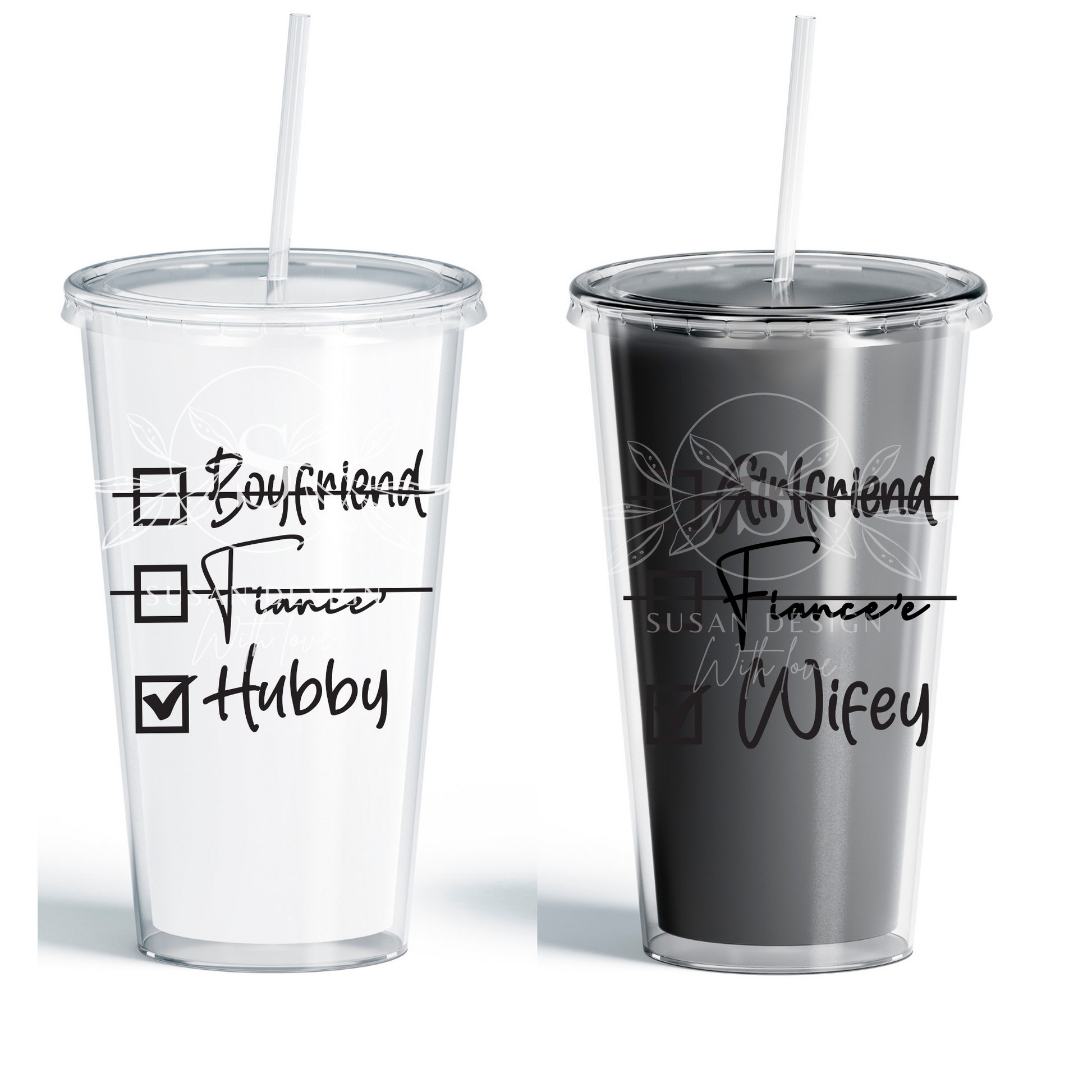 Wifey Tumbler - Wifey Gifts - Wifey Cup - Cool Bridal Shower Gifts