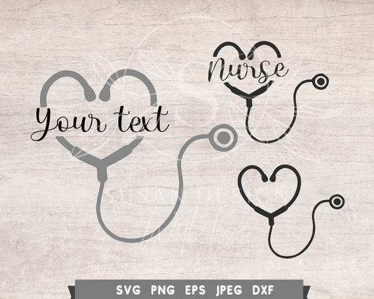 Stethoscope SVG Bundle