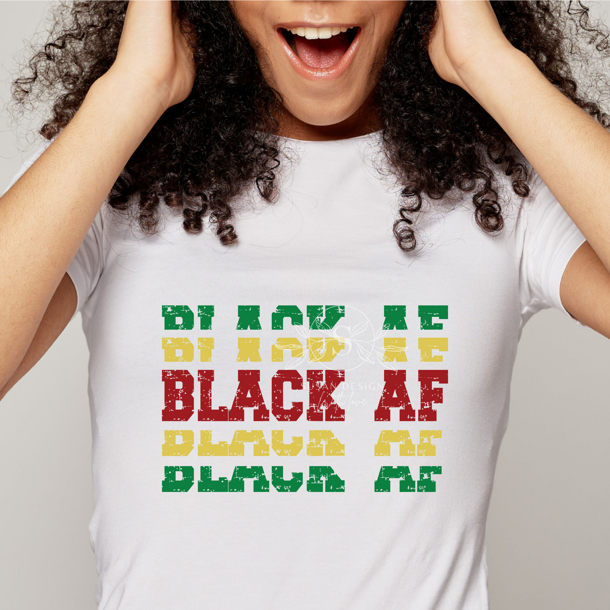 Black AF SVG, Black History Month design for Black pride, Juneteenth and Black life matter SVG Tshirt design