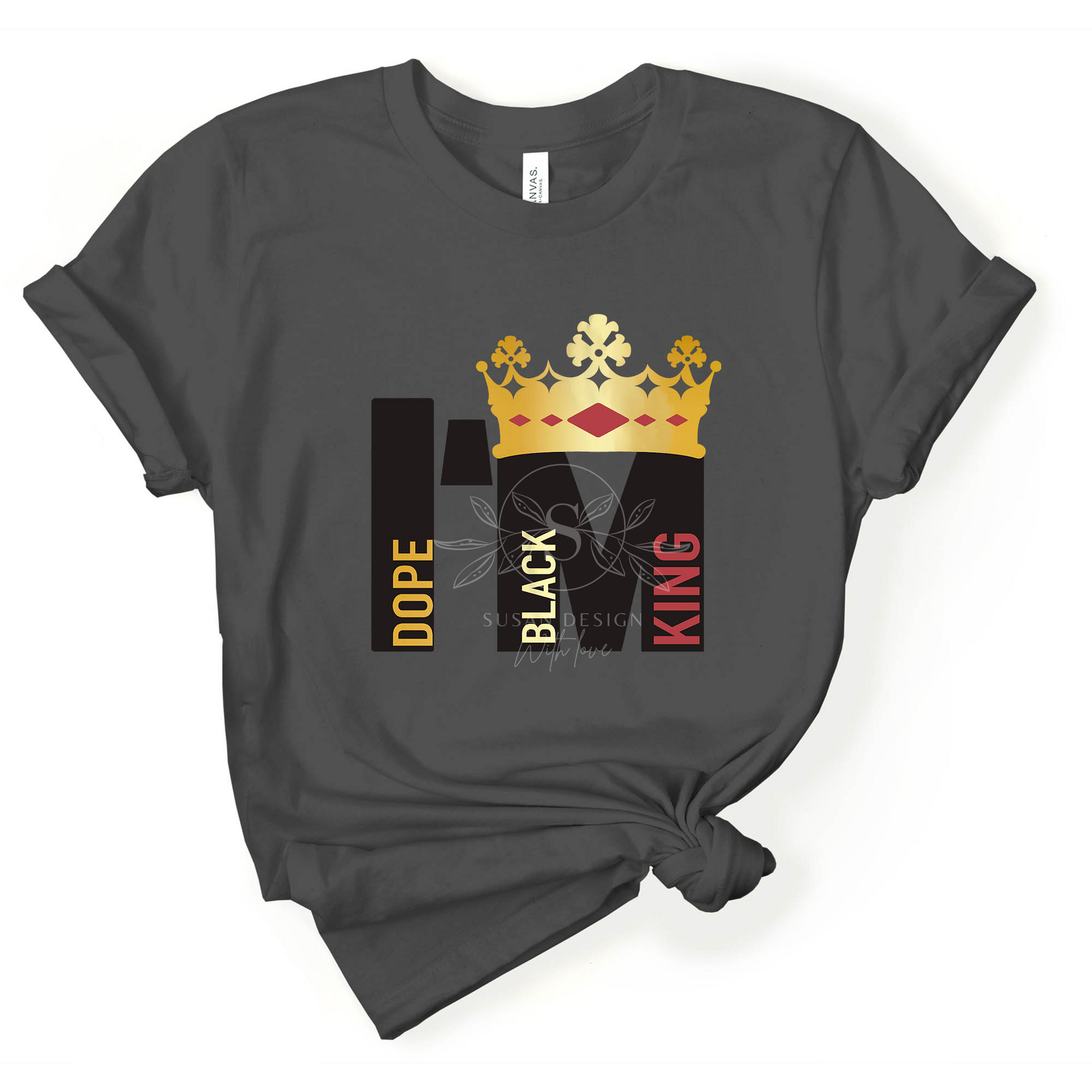 I'm Black King SVG file for Cricut shirt design, Blacknificent