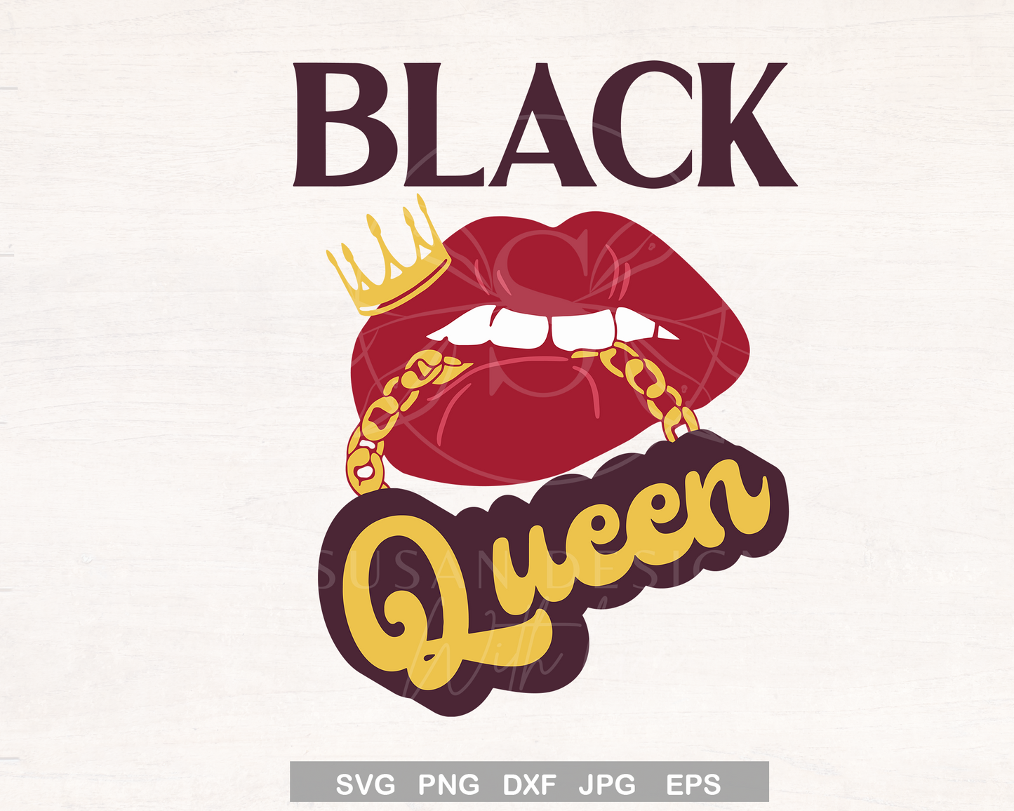 Black Queen SVG