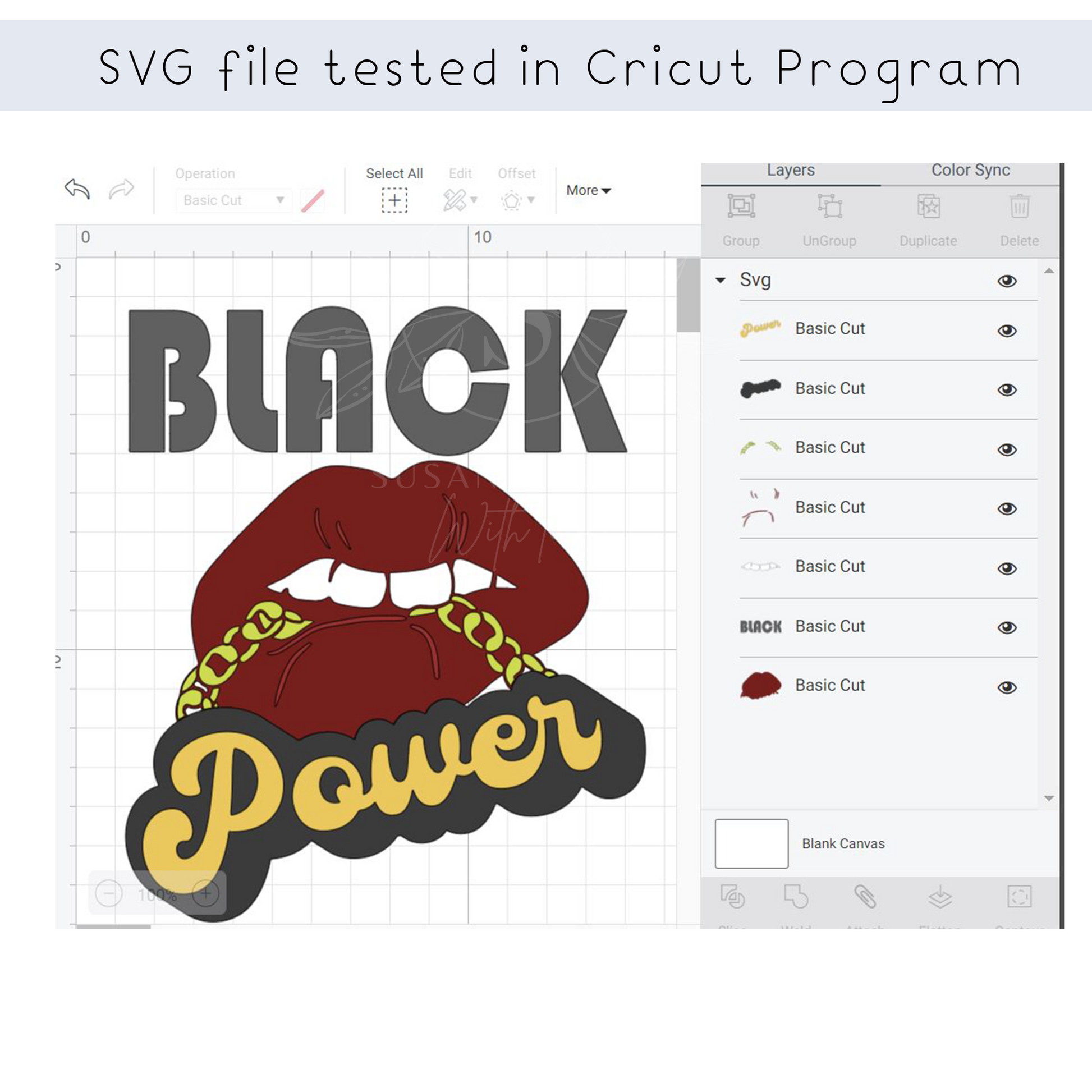 Black Power SVG files for Cricut, Blacknificent