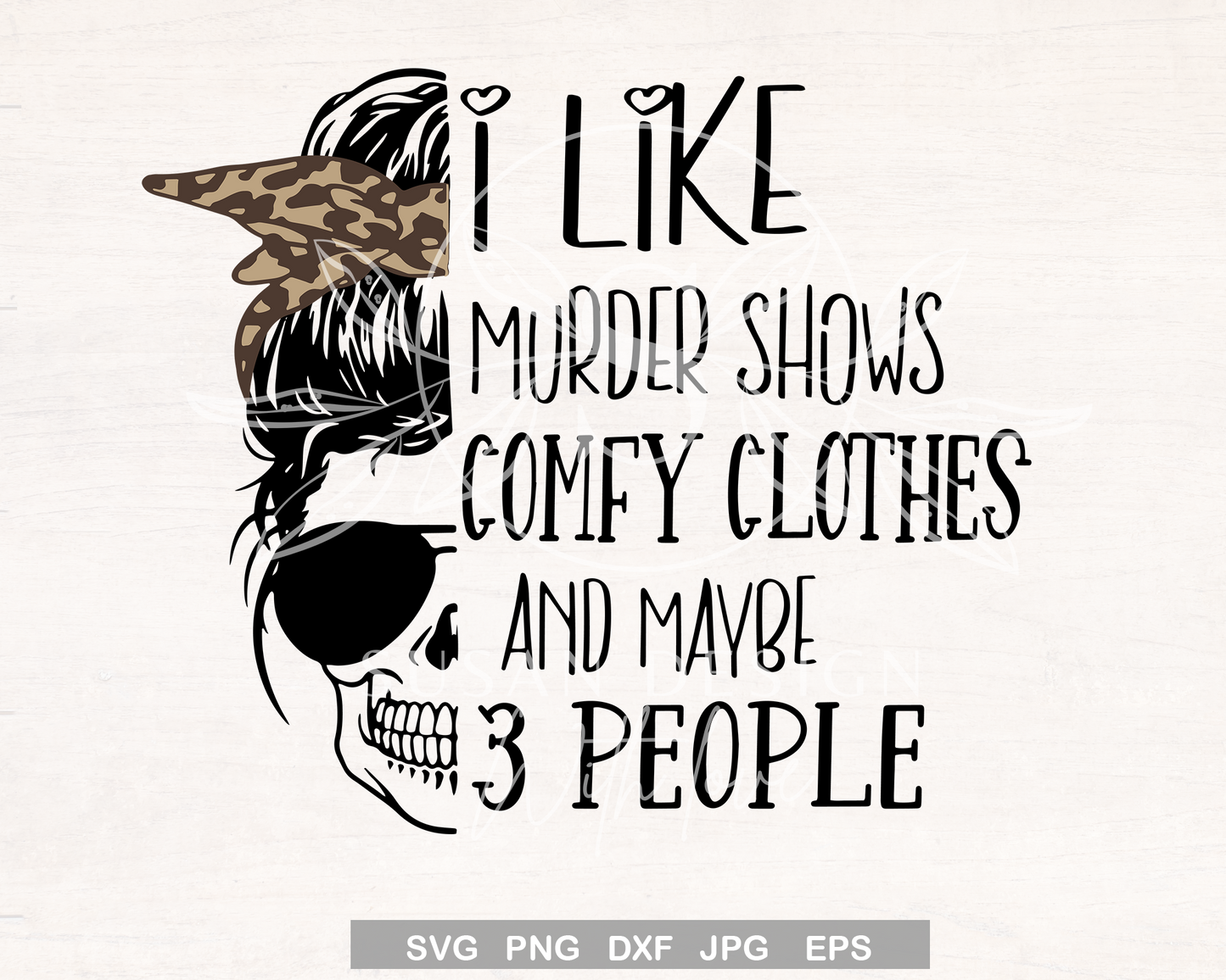 Funny Halloween Quote, Murder show, SVG